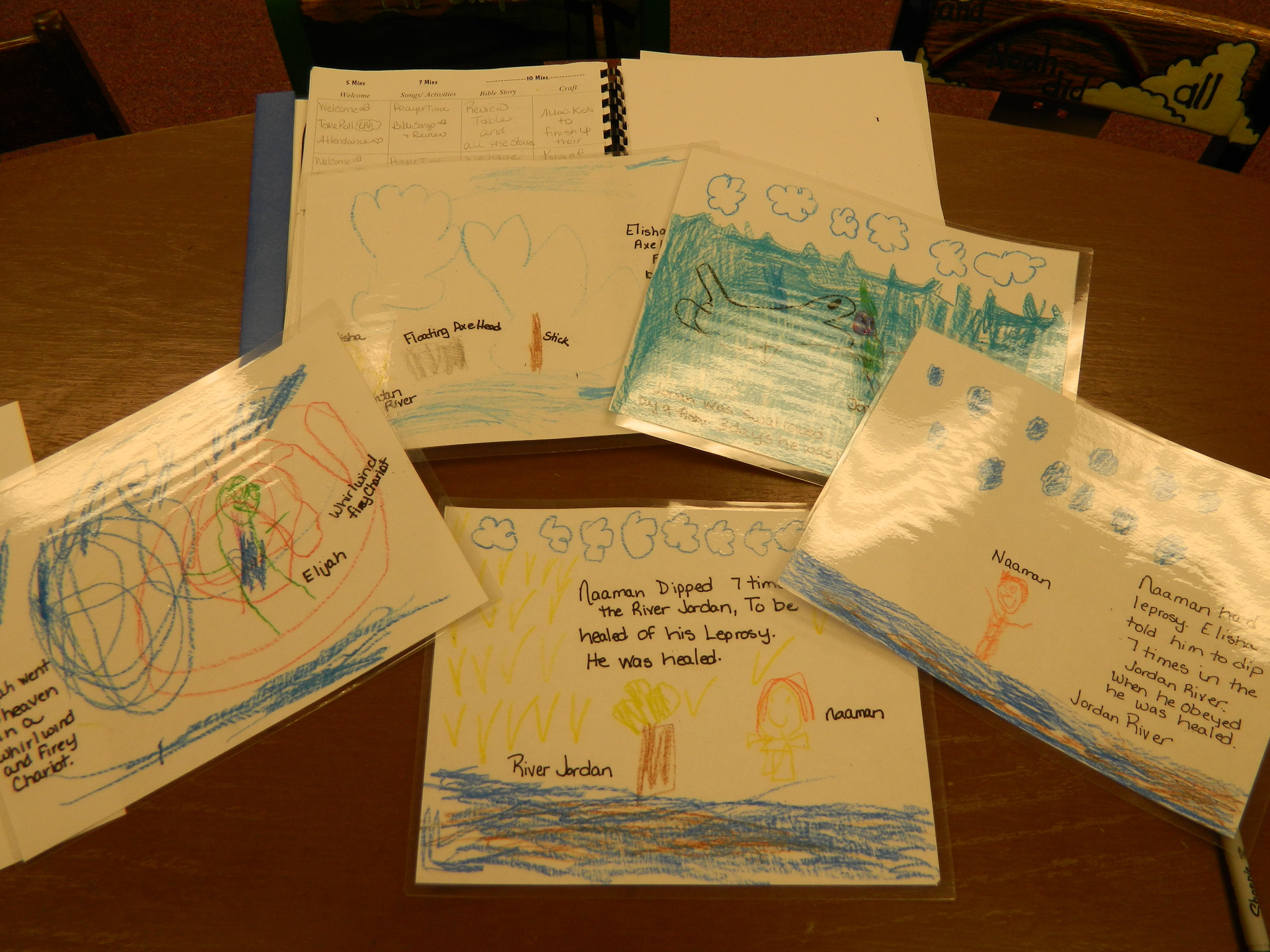KIDDOS Draw their FAVORITE STORY from the Kings of Israel
