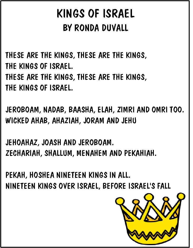 Kings of Israel REVIEW for the KIDDOS