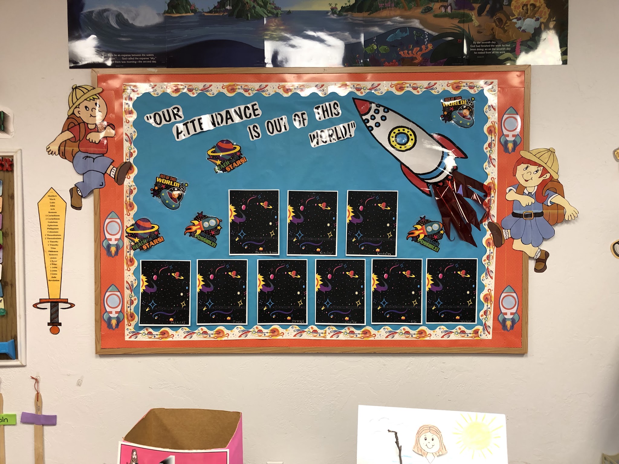 Attendance Chart “OUT OF THIS WORLD!”